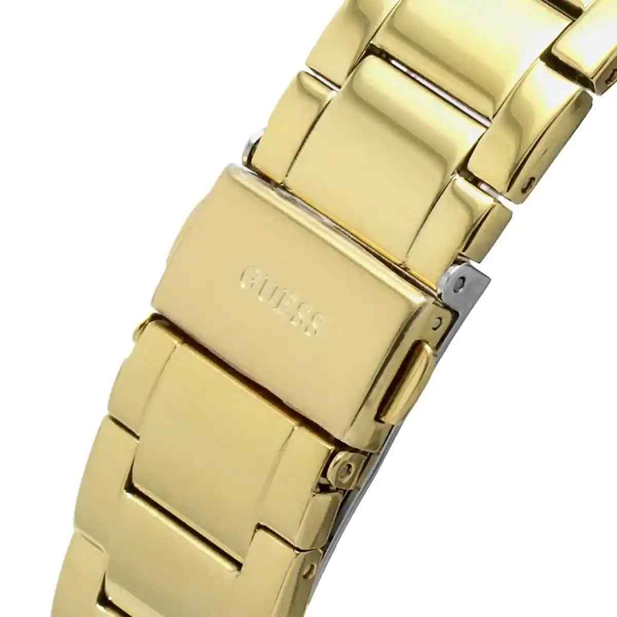 Guess Moonlight Ladies Multifunction Watch - 36mm Gold PVD & Crystal Bezel GW0320L2 - Image 4