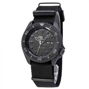 Seiko 5 Sports SRPD79K1 42.5mm Black NATO Nylon Strap Men's Automatic Watch