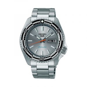 Seiko 5 Sports Automatic Silver Dial Stainless Steel Men’s Watch SRPK09K1