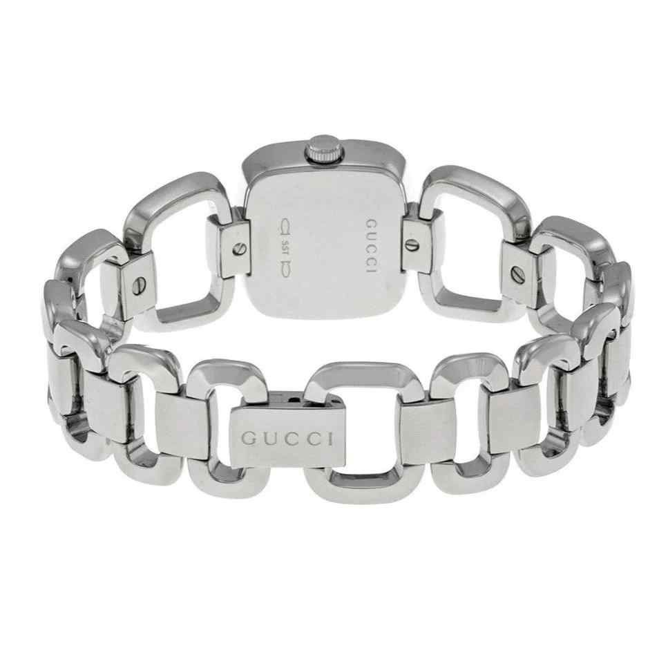 Gucci G-Gucci Ladies Stainless Steel Black Dial Watch - YA125510 - Image 3