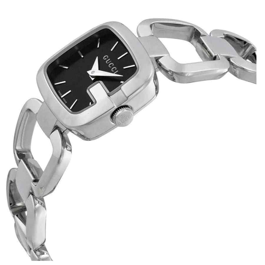 Gucci G-Gucci Ladies Stainless Steel Black Dial Watch - YA125510 - Image 2