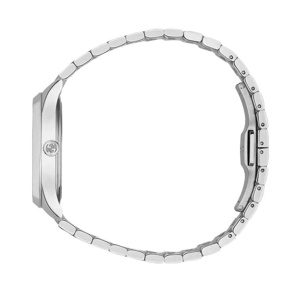 Gucci G-Timeless Ladies Black Bee Watch - 29mm Stainless Steel & Bracelet YA1265034 - Image 3