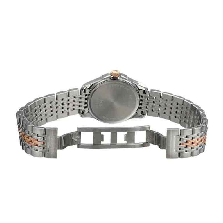 Gucci G-Timeless Ladies Two-Tone Bracelet Watch - 29mm Black Dial YA126512 - Image 3