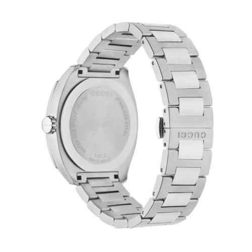 Gucci I-Gucci Unisex Stainless Steel Bracelet Watch - 42mm Blue Dial YA142303 - Image 3