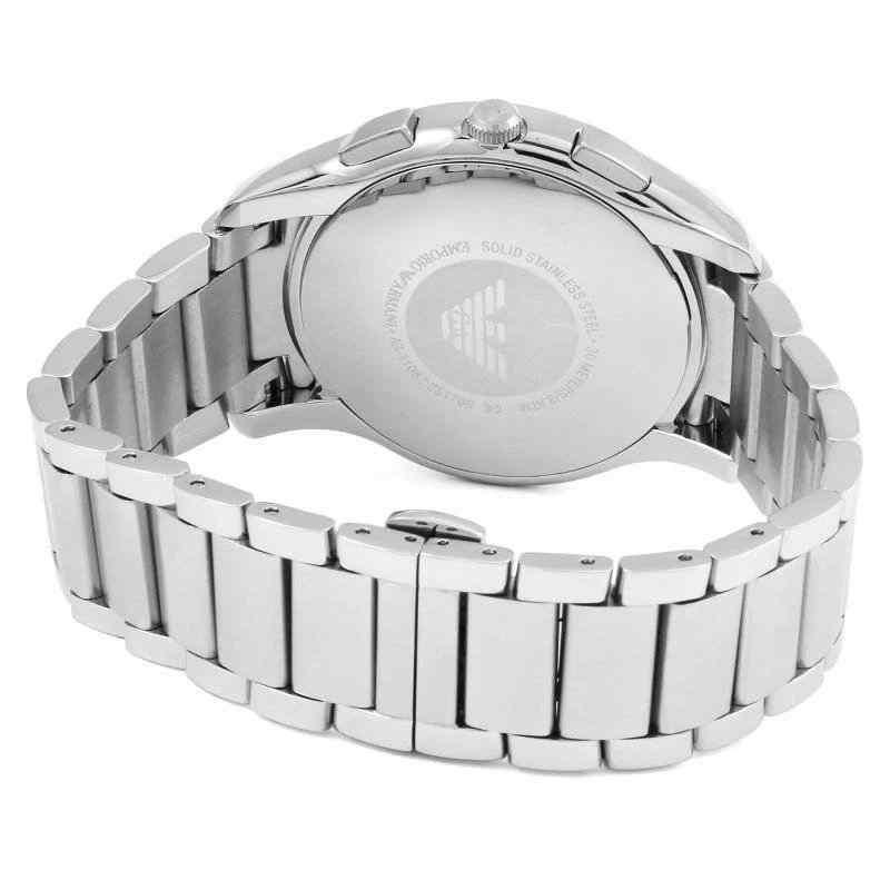 Emporio Armani Men's Chronograph Watch - AR11082 Blue Dial & Stainless Steel Bracelet - Image 3