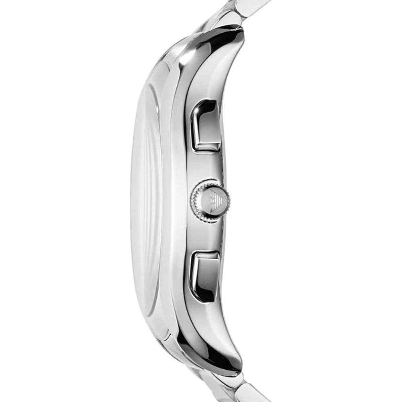 Emporio Armani Men's Chronograph Watch - AR11082 Blue Dial & Stainless Steel Bracelet - Image 2