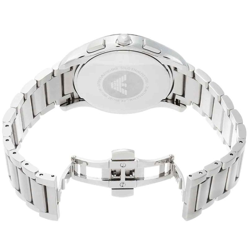 Emporio Armani Men's Chronograph Watch - AR11083 Black Dial & Stainless Steel Bracelet - Image 4