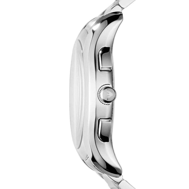 Emporio Armani Men's Chronograph Watch - AR11083 Black Dial & Stainless Steel Bracelet - Image 2