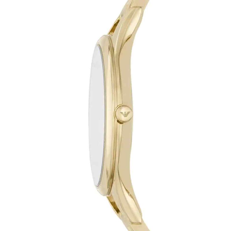 Emporio Armani Ladies Dress Watch - AR11140 Gold PVD & Mother of Pearl Dial - Image 2
