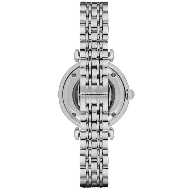 Emporio Armani Ladies Meccanico Automatic Watch - AR1991 Mother of Pearl Dial - Image 2