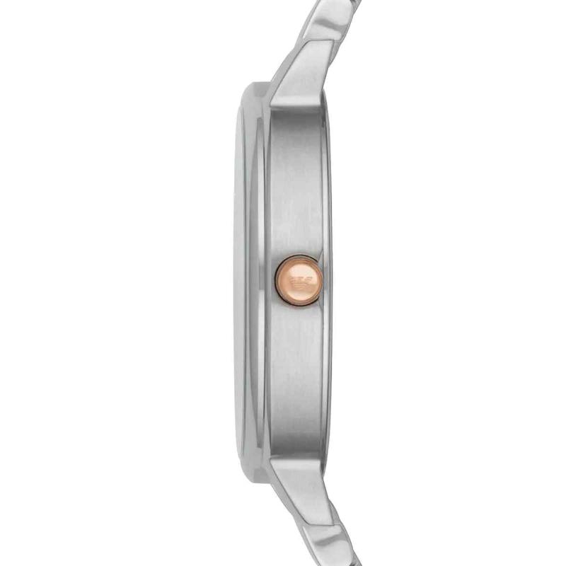 Emporio Armani Ladies Dress Watch - AR2515 Mother of Pearl Dial & Stainless Steel Bracelet - Image 2