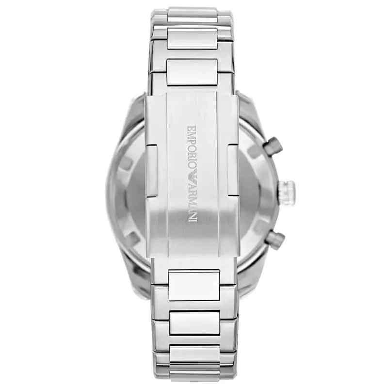 Emporio Armani Men's Chronograph Watch - AR6013 Silver Dial & Stainless Steel Bracelet - Image 3